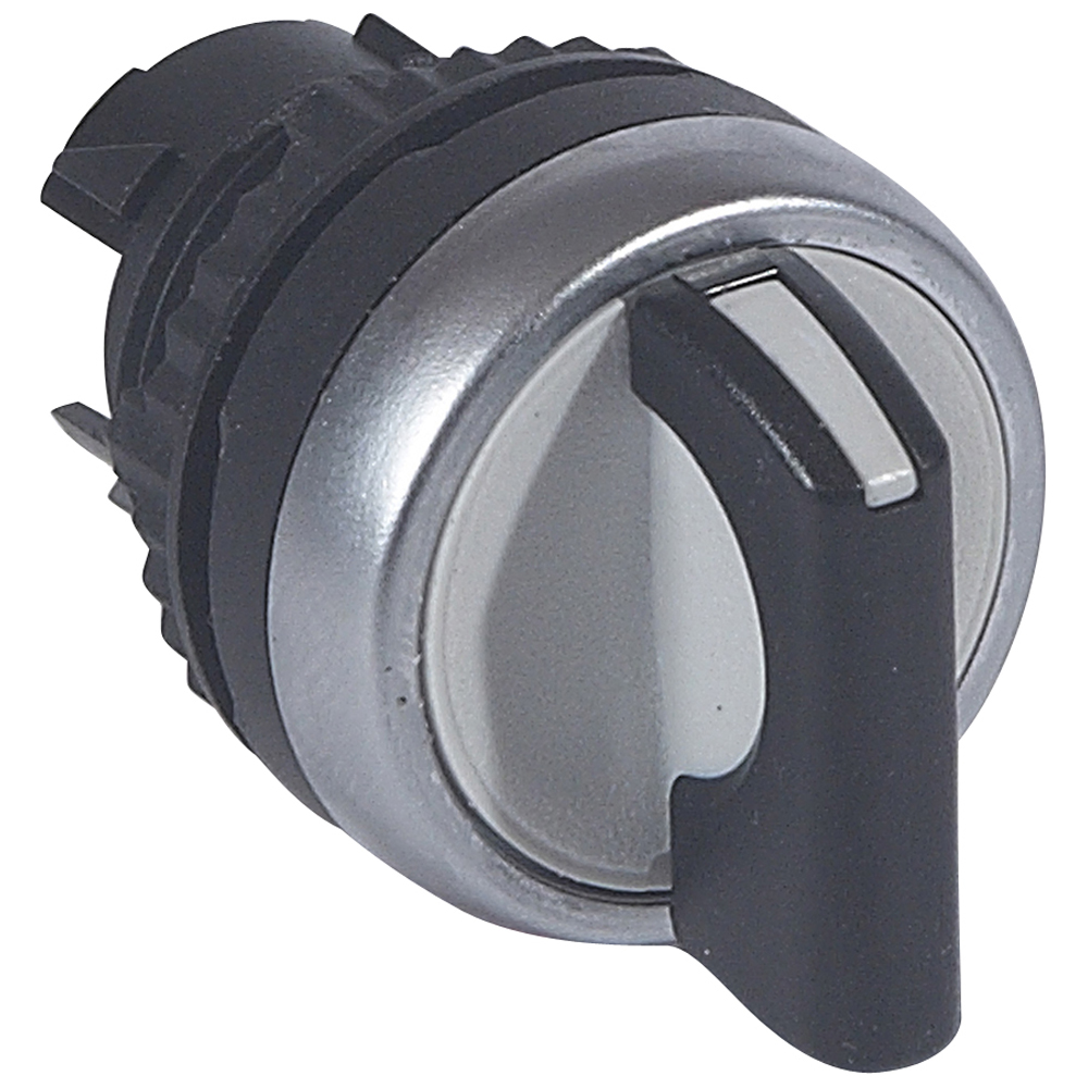 Переключатель с рукояткой - Osmoz - для комплектации - без подсветки - IP 66 - 3 поло 45° - чёрный 023926 Legrand