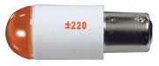 Лампа коммутаторная светодиодная СКЛ2Б-БП-2-12 белая (СКЛ2Б-БП-2-12) УТ002171 Каскад-Электро