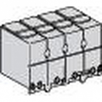 2 КЛЕМ. ЗАГЛУШКИ 3/4П (INS40/80) 28957 Schneider Electric