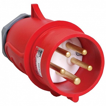 Вилка переносная ССИ-025 32А-6ч/200/346-240/415В 3Р+РЕ+N IP44 MAGNUM PSN02-032-5 IEK