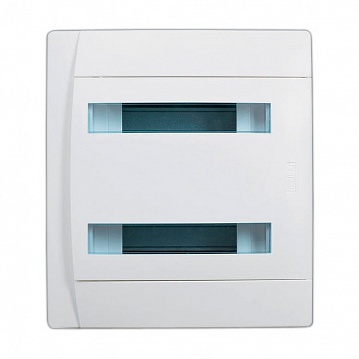 Распределительный шкаф Practibox 24 мод., IP40, встраиваемый, пластик, белая дверь 601113 Legrand