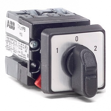 кулачковый переключатель OM, 3 позиции, 10А 9CNB113958R1001 ABB