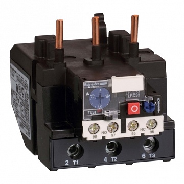Реле перегрузки тепловое TeSys 80-104А,класс 10 LRD3365 Schneider Electric