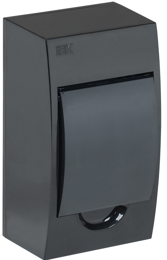 KREPTA 3 Корпус пластиковый ЩРН-П-4 IP41 черный MKP12-N-04-41-K02 IEK