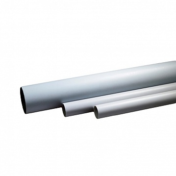 Труба ПВХ жёсткая гладкая д.32мм, лёгкая, 3м, цвет серый (розница) (упак. 12м) 63932R DKC