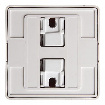 Розетка HIT, открытый монтаж, со шторками, белый RA10-137I-B Schneider Electric