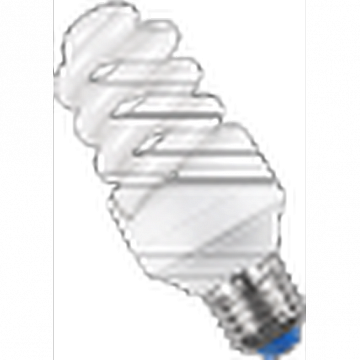 Лампа энергосберегающая КЛЛ спираль КЭЛP-FS Е27 15Вт 2700К ЖКХПАК 20 шт -eco код. LLEP25-27-015-2700-T3-S20 IEK