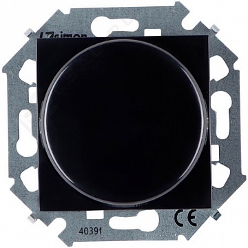 Светорегулятор поворотный 15, Вт, черный глянцевый 1591794-032 Simon