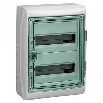 Распределительный шкаф KAEDRA, 36 мод., IP65, навесной, пластик, зеленая дверь 13984 Schneider Electric