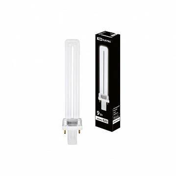 Лампа энергосберегающая КЛЛ-PS-9 Вт-4000 K-G23 SQ0323-0085 TDM