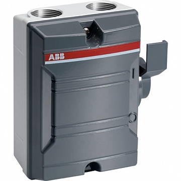 Рубильник KSE340 40А 3P, боковое исполнение 2CMA142415R1000 ABB