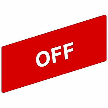 МАРКИРОВКА OFF ZBY02312 Schneider Electric