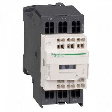 Контактор TeSys LC1D 3P 9А 400/24В DC 4кВт LC1D093BD Schneider Electric