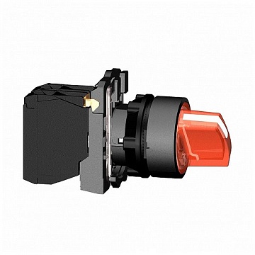 Селекторный переключатель Harmony, 2 позиции, 10А XB5AK124M5 Schneider Electric