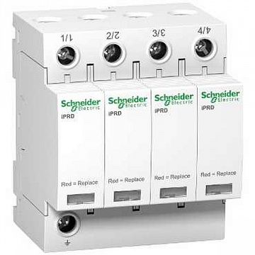 Защита перенапряжение УЗИП Т2 iPRD 40 40kA 350В 4П A9L40400 Schneider Electric