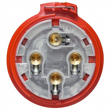 Вилка прямая - P17 Tempra Pro - IP 44 - 380/415 В~ - 32 A - 3К+З 555238 Legrand