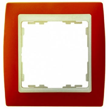 Рамка 1 пост 82, шампань матовая 82712-35 Simon