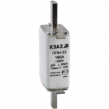 Вставка плавкая ППН-33-Х3-0-25А-УХЛ3 120216 КЭАЗ