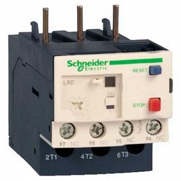 Реле перегрузки тепловое TeSys 1,6-2,5А, класс 10A LR3D076 Schneider Electric