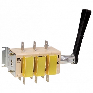 Рубильник ВР32И 100А 3P, боковое исполнение код. SRK01-211-100 IEK