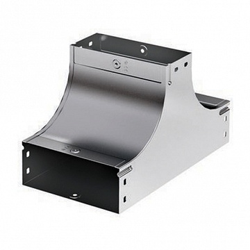 Т-Ответвитель вверх TS 100/80, цинк-ламельный (упак. 1шт) 37202ZL DKC