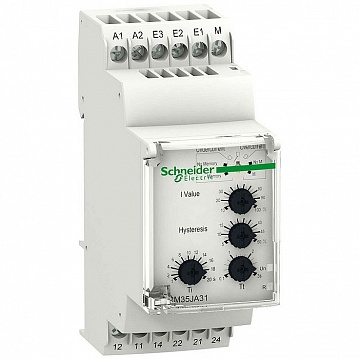 Реле контроля повыш/пониж тока 2-500MA RM35JA31MW Schneider Electric