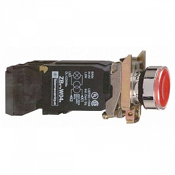 Кнопка Harmony 22 мм² 120В, IP66, Красный XB4BW3435 Schneider Electric