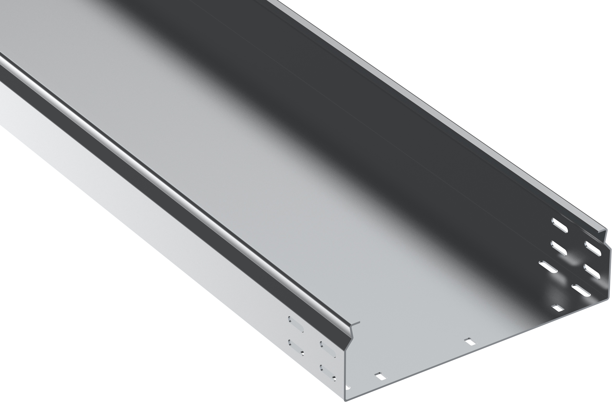 ESCA 7 Лоток неперфорированный 80х300х2500-1,5 CLN10-080-300-150-D25 IEK