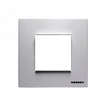 Рамка 1 пост ZENIT, альпийский белый N2171 BL ABB