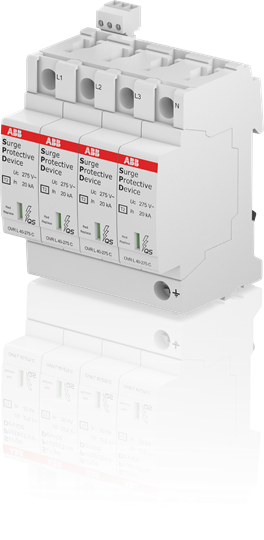 Ограничитель перенапряжения УЗИП OVR T2 4L 40-275 P TS QS 2CTB803873R5200ABB