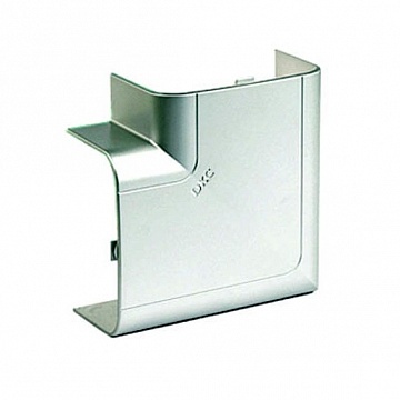 Угол плоский 140х50мм² цвет серый металлик (упак. 1шт) 01403G DKC