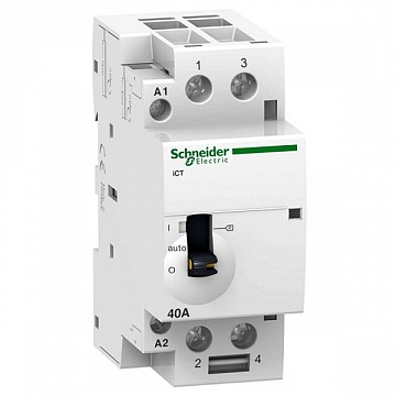 Модульный контактор iCT 2P 40А 230/127В AC A9C21442 Schneider Electric