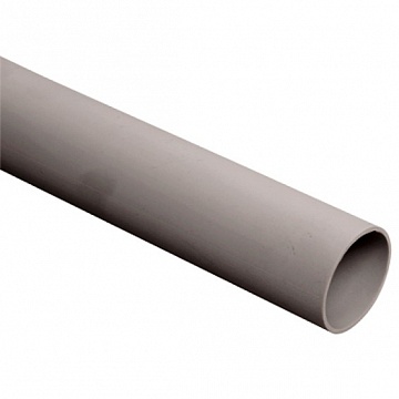 Труба ПВХ жёсткая гладкая д.16мм, тяжёлая, 3м, цвет серый (упак. 90м) 63516 DKC