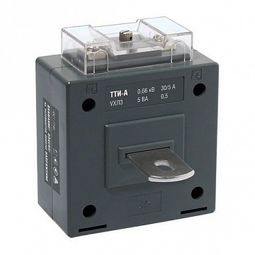 Трансформатор тока ТТИ-А 400/5А 5ВА, кл.т. 0,5S ITT10-3-05-0400 IEK