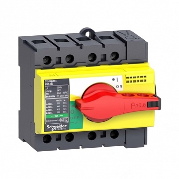 Рубильник Interpact INS 40А 4P, фронтальное исполнение 28917 Schneider Electric