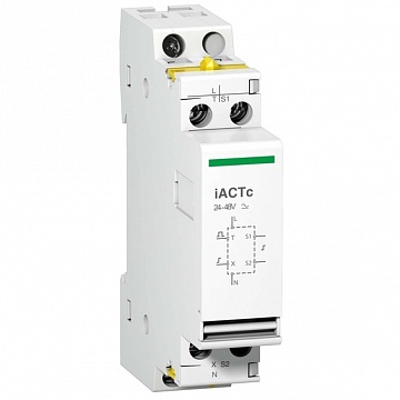 iACTc МОДУЛЬ ДВОЙНОГО УПРАВЛЕНИЯ 24В АС A9C18309 Schneider Electric