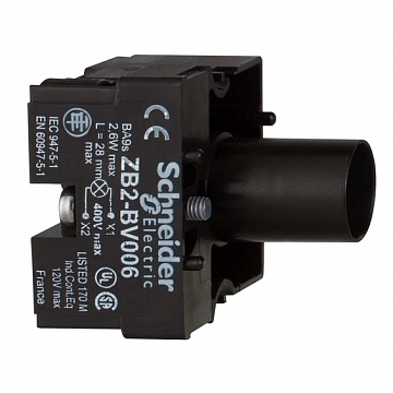 Корпус сигнальной лампы ДО 400В ZB2BV006 Schneider Electric
