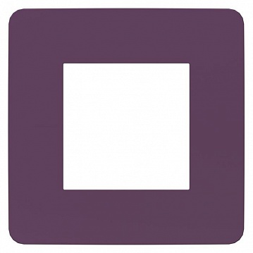 Рамка 1 пост UNICA STUDIO, лиловый NU280214 Schneider Electric