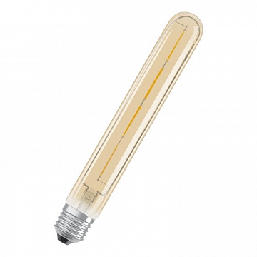 светодиодная лампа Vintage 1906 LED CL Tubular,филаментная, GOLD 4W(замена 35Вт),теплый белый свет (824) 4058075808188 OSRAM