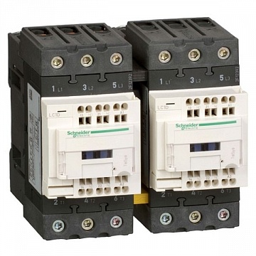 Реверсивный контактор TeSys LC2D EVERLINK 3P 40А 440/24В DC 18.5кВт LC2D40A3BD Schneider Electric