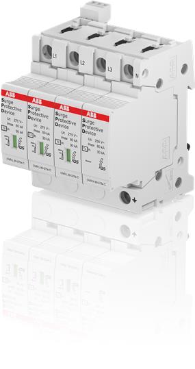Ограничитель перенапряжения УЗИП OVR T2 3N 80-275s P TS QS 2CTB815708R0800ABB