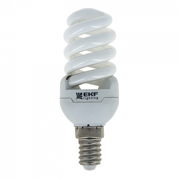 Лампа энергосберегающая FS-спираль 9W 2700K E27 10000h Simple FS-T2-9-827-E27 EKF