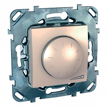 Светорегулятор поворотный UNICA, 600 Вт, бежевый MGU5.512.25ZD Schneider Electric