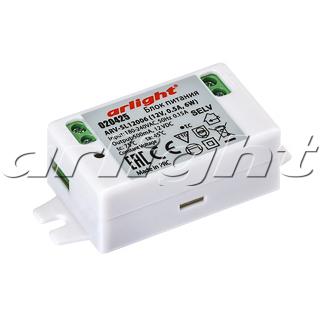Блок питания ARV-SL12006 (12V, 0.5A, 6W), 20425 020425 Arlight