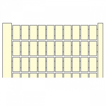 Маркировка RC410 101->110 (x10) верт. 1SNA229051R0300 ABB