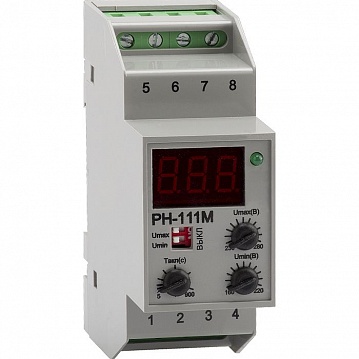 Реле напряжения OptiDin РН-111М-УХЛ3.1 114056 КЭАЗ