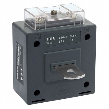 Трансформатор тока ТТИ-А 250/5А 5ВА, кл.т. 0,5S ITT10-3-05-0250 IEK