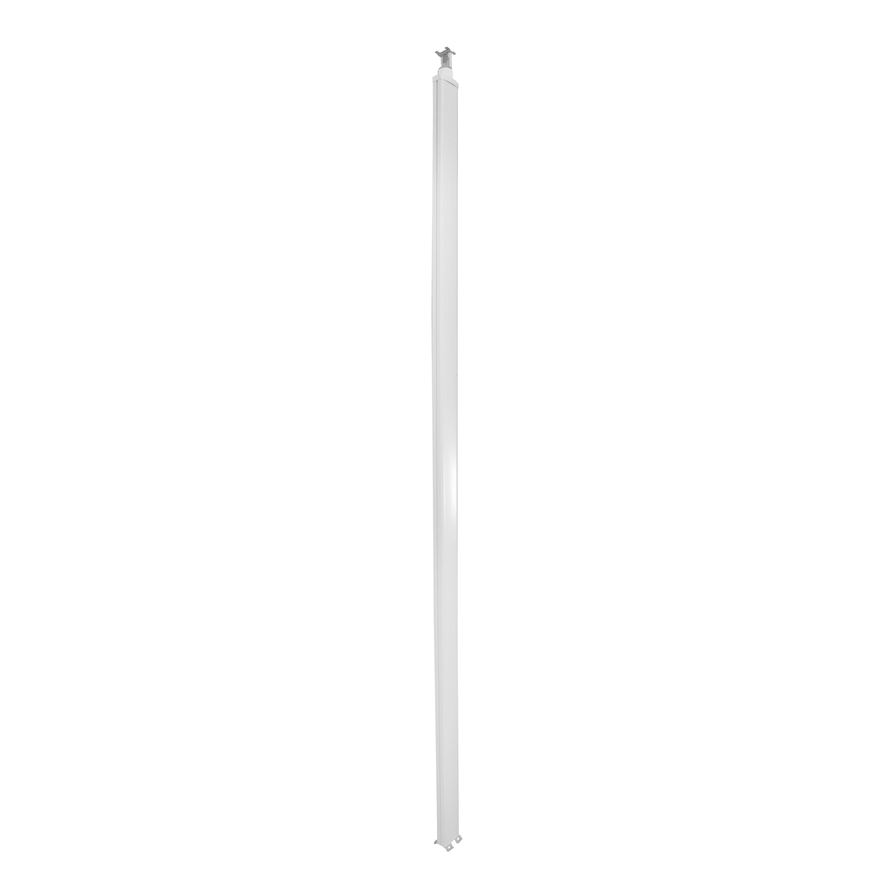 Универсальная колонна алюминиевая с крышкой из алюминия 1 секция, высота 4,02 метра, с возможностью увеличения высоты до 5,3 метра, цвет белый 653113 Legrand