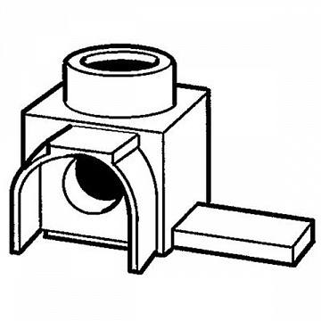 Переходник штыр.бок.6-50мм² Ast 50/15Q AST 50/15Q ABB