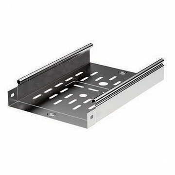 Лоток перфорированный 50х50 L 3000 толщ. 1,0 мм, цинк-ламельный (упак. 6м) 3526010ZL DKC